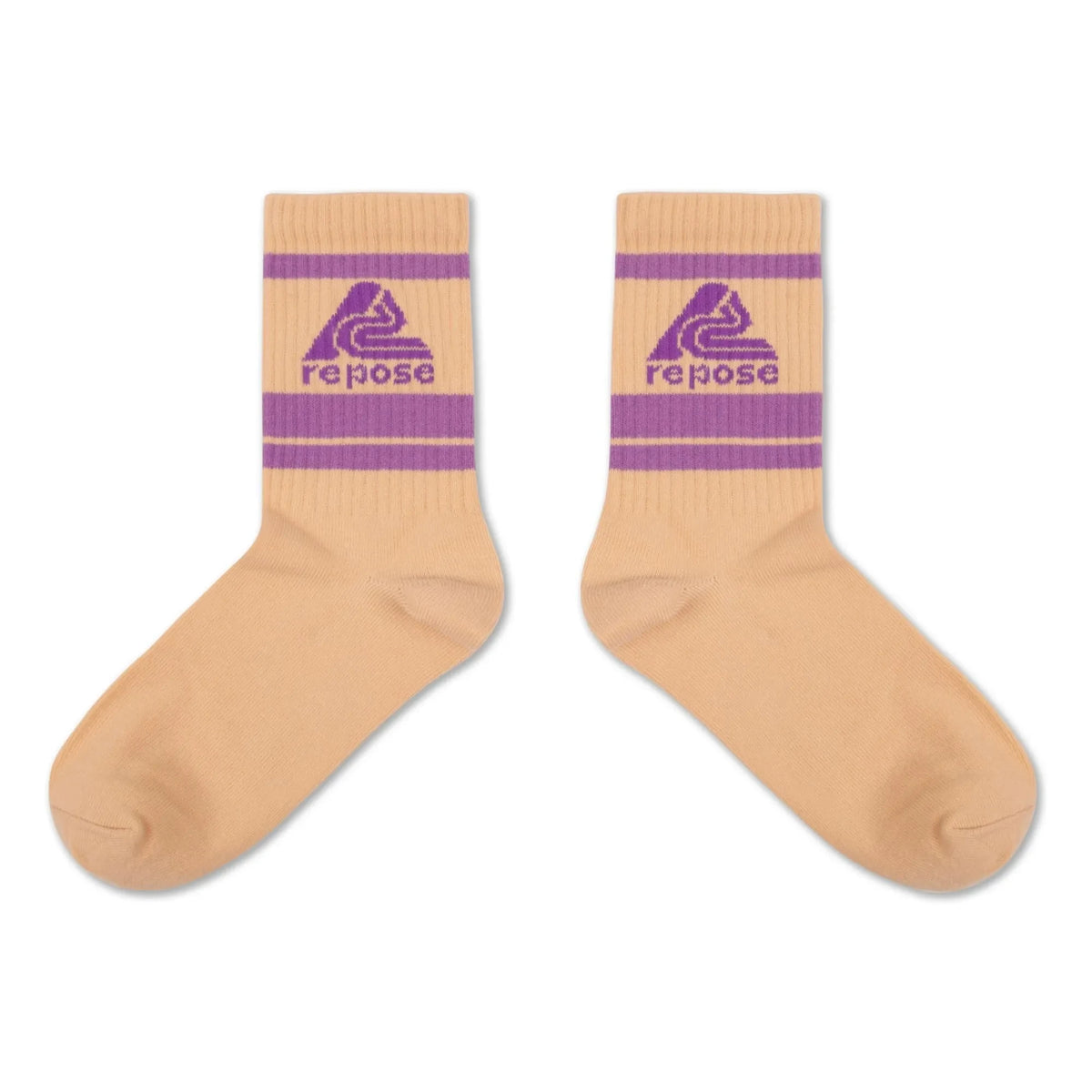 Repose AMS - Logo Socks | Sand