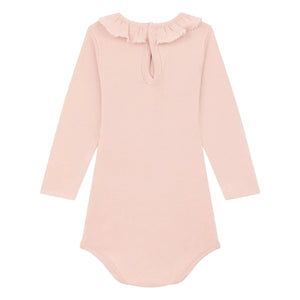 Petit Bateau - Body Collar Uni | Pink
