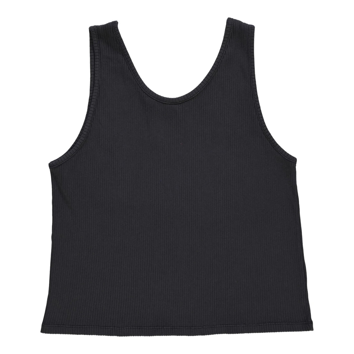 Poudre Organic - Ribbed Tank Top - Women's Collection | Black