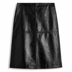 Soeur - Gwen skirt Lambskin | Black