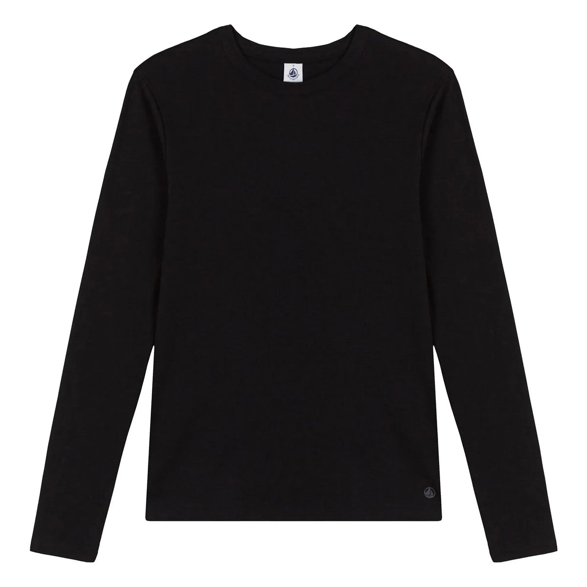 Petit Bateau - Iconic Long Sleeve T-Shirt - Women's Collection | Black