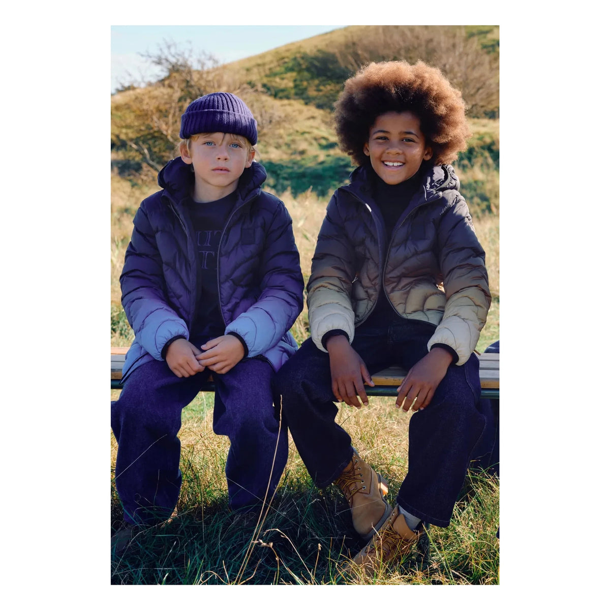 Molo - Hao Recycled Fiber Filled Jacket | Blue