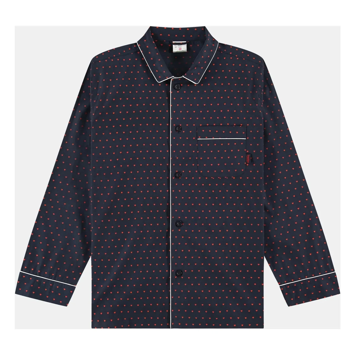 Pockies - Luv Pajama Shirt | Navy Blue