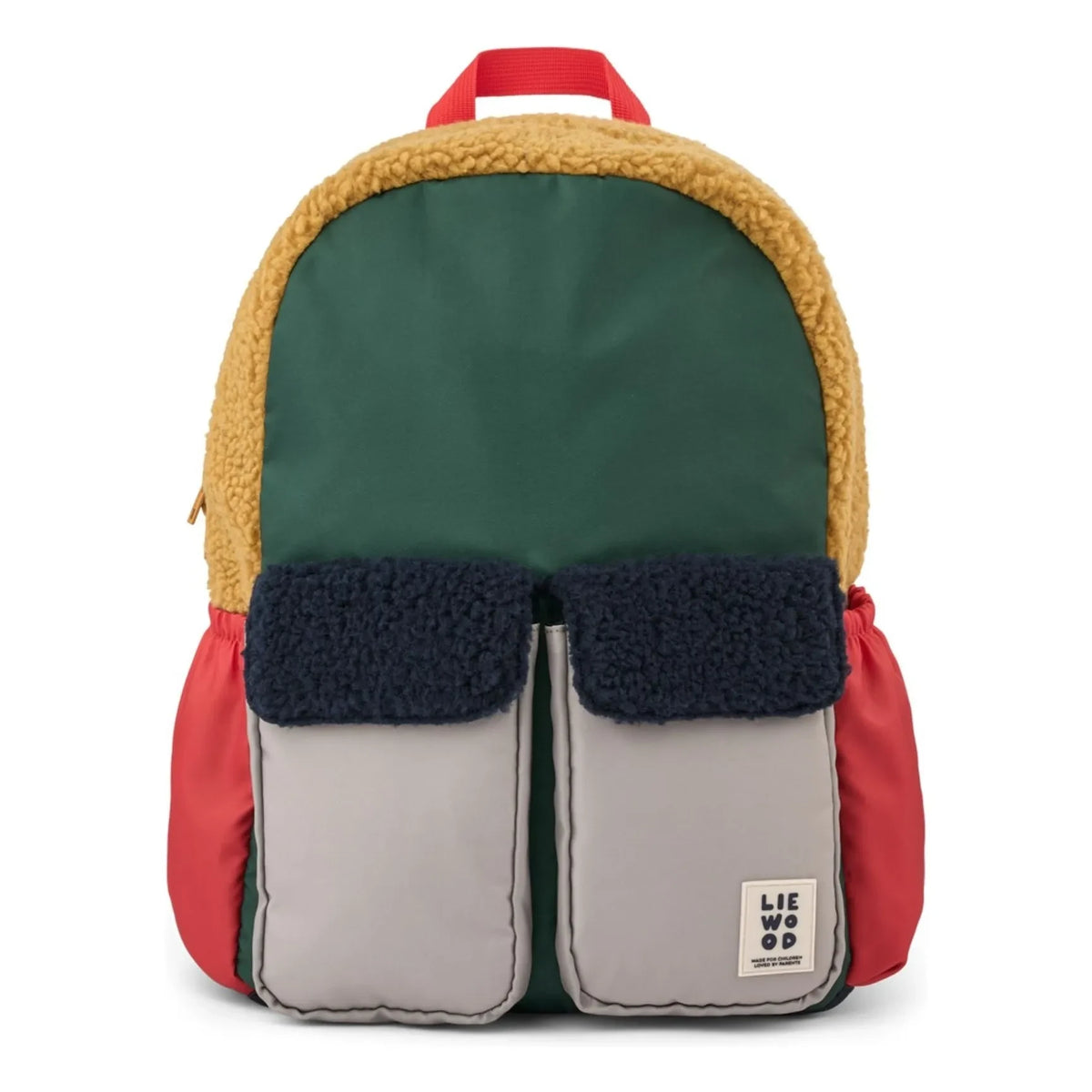 Liewood - Marlowe Recycled Fiber Sherpa Backpack | Green