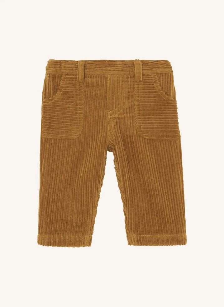 Tartine et Chocolat - Mustard Baby Corduroy Pants