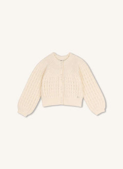 Chloé - Organic cotton cardigan | Chalk