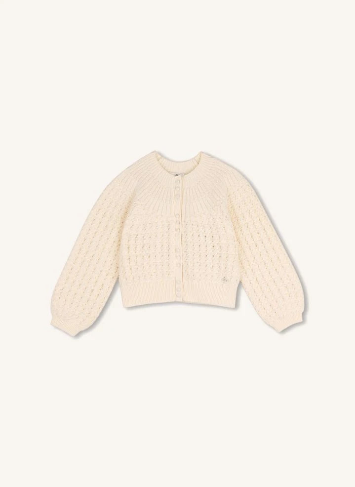 Chloé - Organic cotton cardigan | Chalk