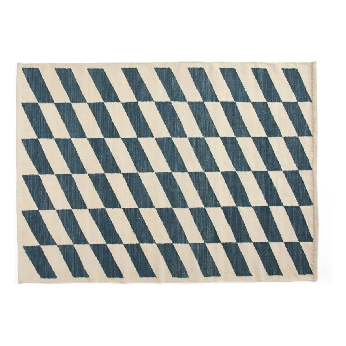Hay - Shift Kilim Rug | Blue