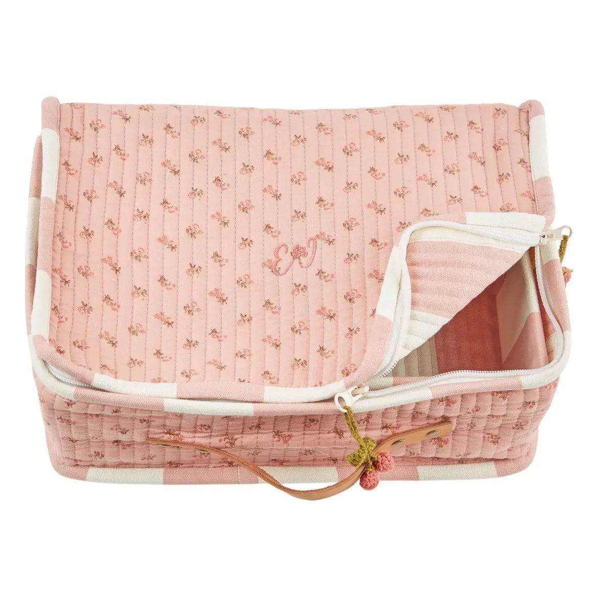 Emile et Ida - Pink Rosemary Storage Suitcase