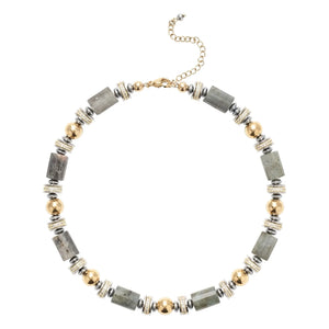 Sigal - Athena Necklace | Gray