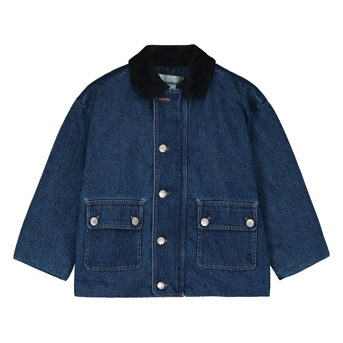 Tangerine - Blue Denim Button-Up Jacket