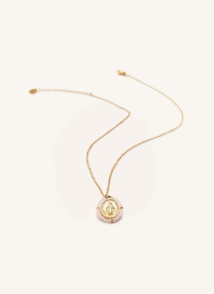 Palas - Santa Maria Necklace | Dusty Pink