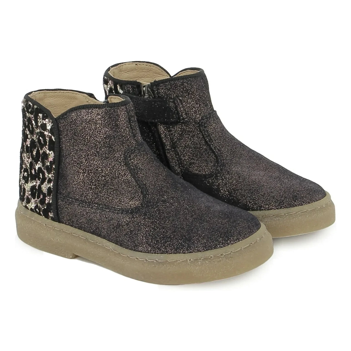 Pom d'Api - Trix Back Velvet Boots | Black