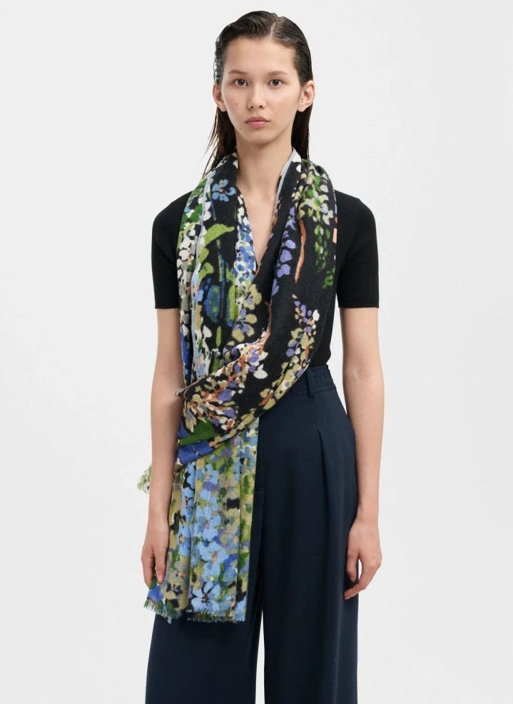 Epice Paris - Blue Wool Scarf