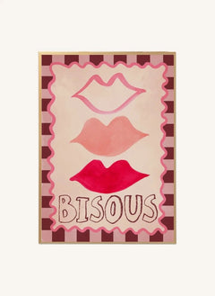 Studio Loco - "Kisses" Poster | Pink