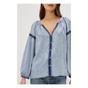 Rails - Toshi blouse | Light blue