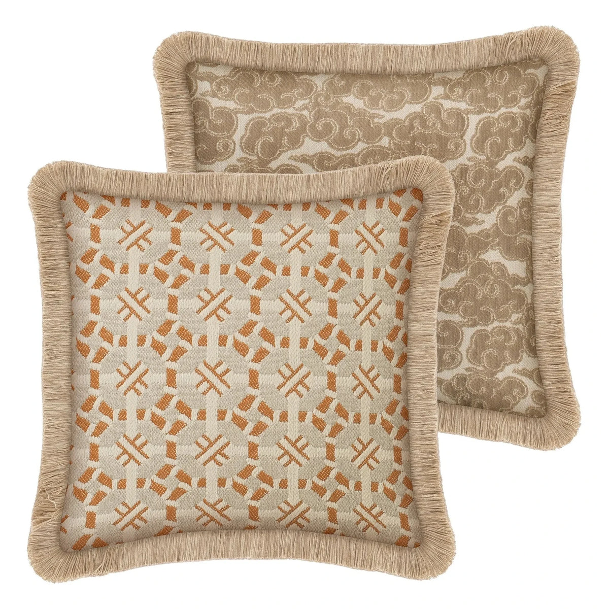 Palais - Coco double-sided pillowcase | Caramel
