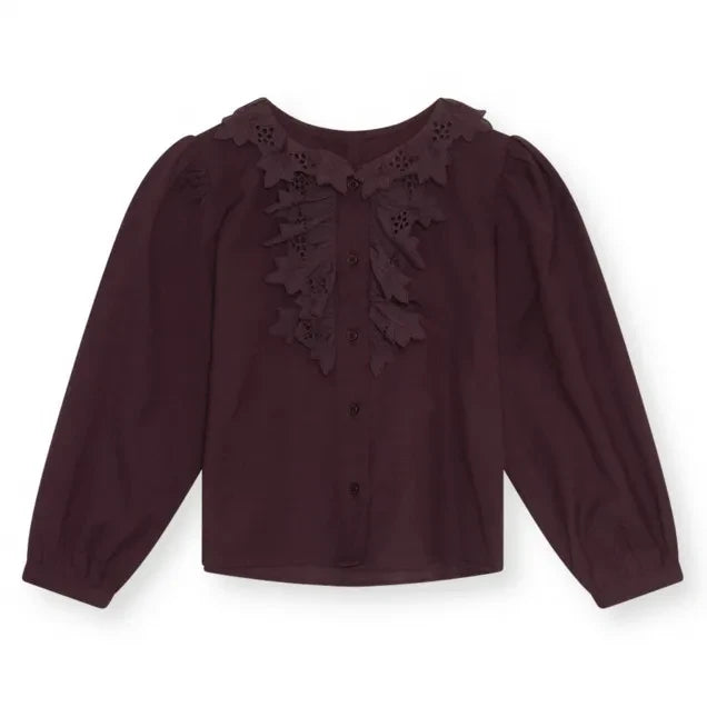 the new society - Soleil Blouse | White