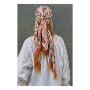 Louise Misha - Mekness Wool Scarf - Women's Collection | Cream