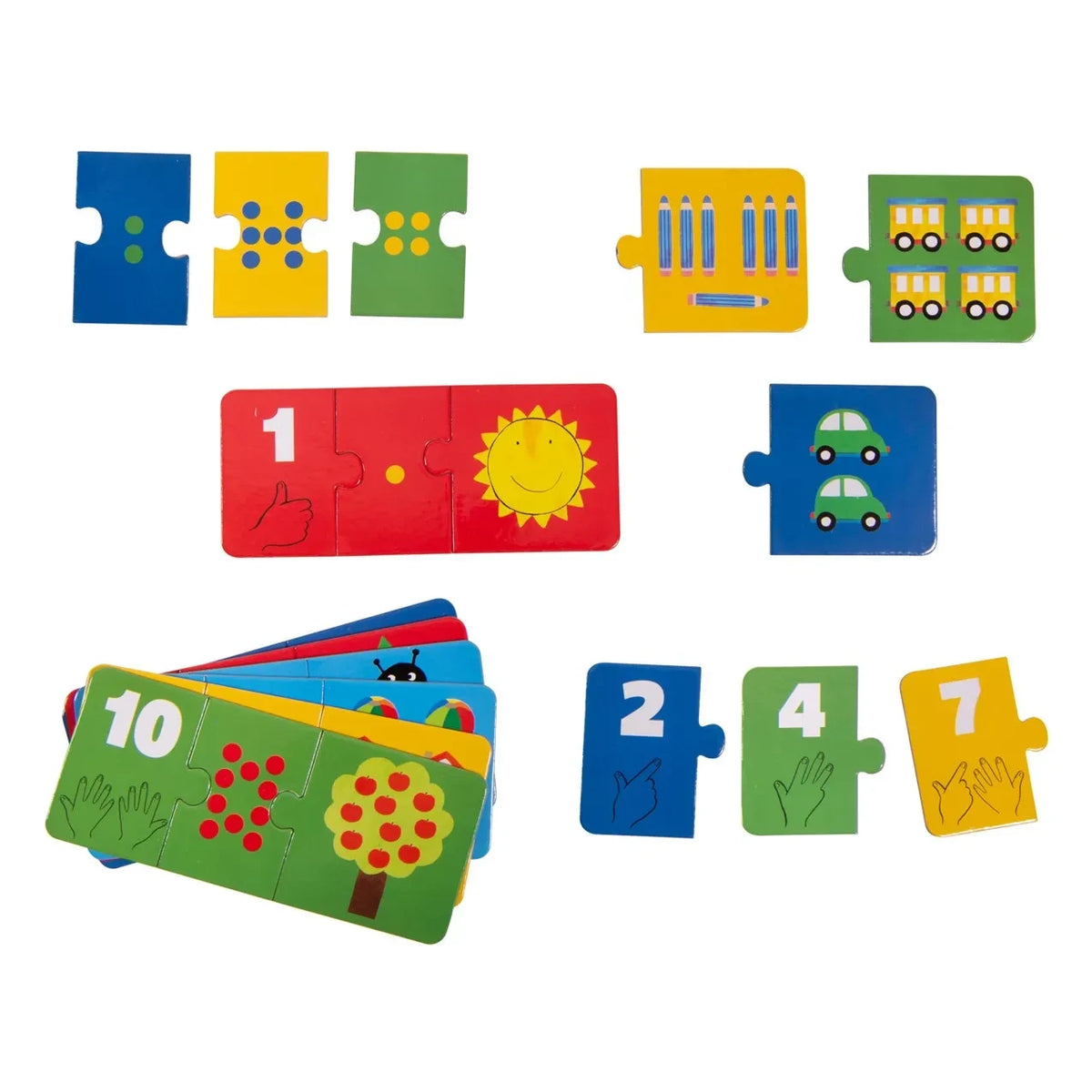 Moulin Roty - Number Puzzles - Les Popipop