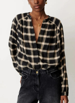 Sessùn - Nicolas blouse | Grey