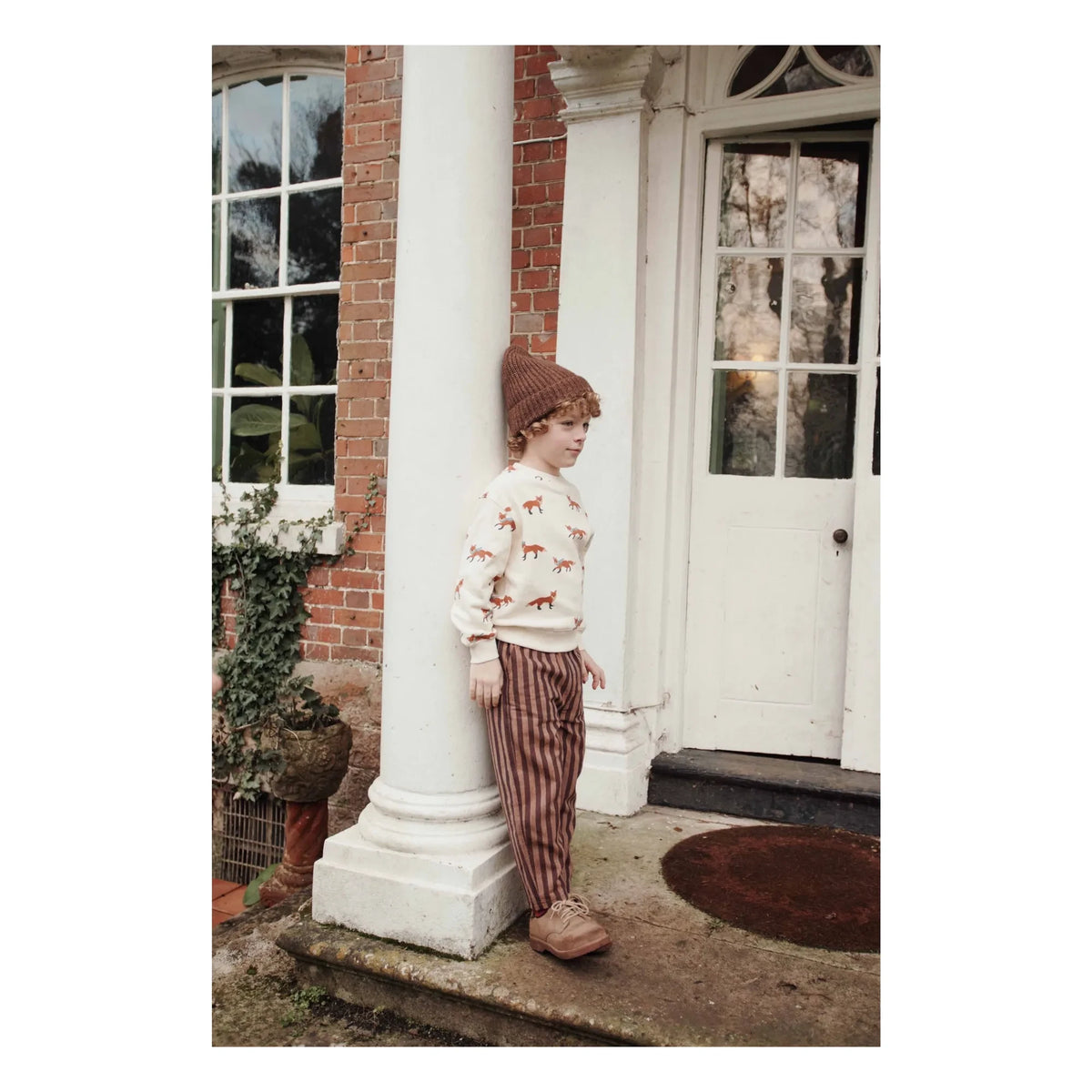 Emile et Ida - Foxes Sweat Organic Cotton | Cream
