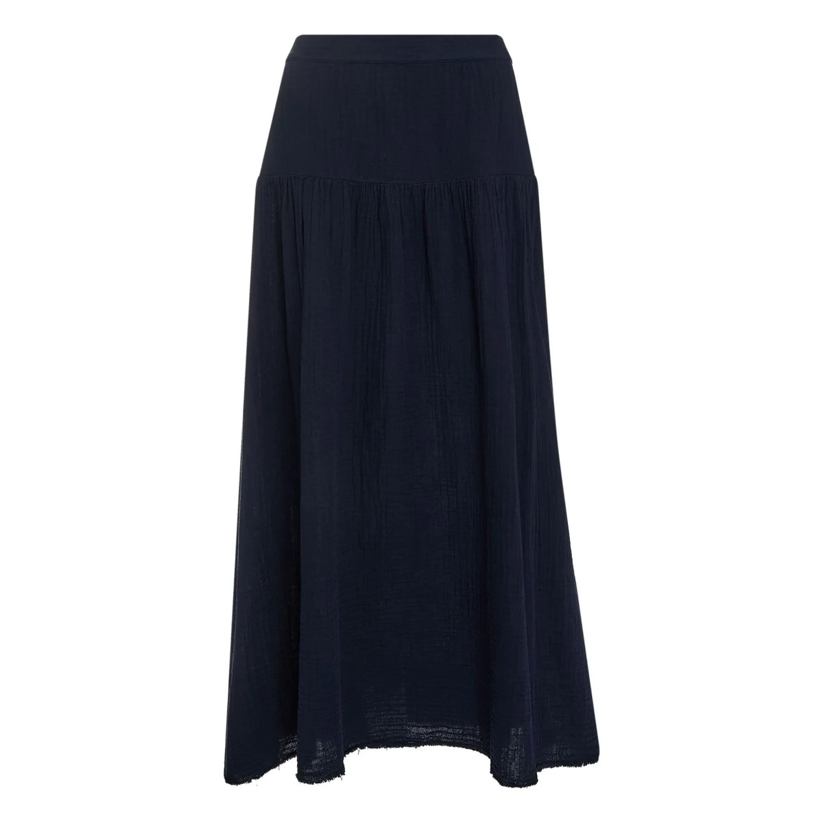 Xirena - Evelyn Cotton Gauzy Skirt | Midnight Blue