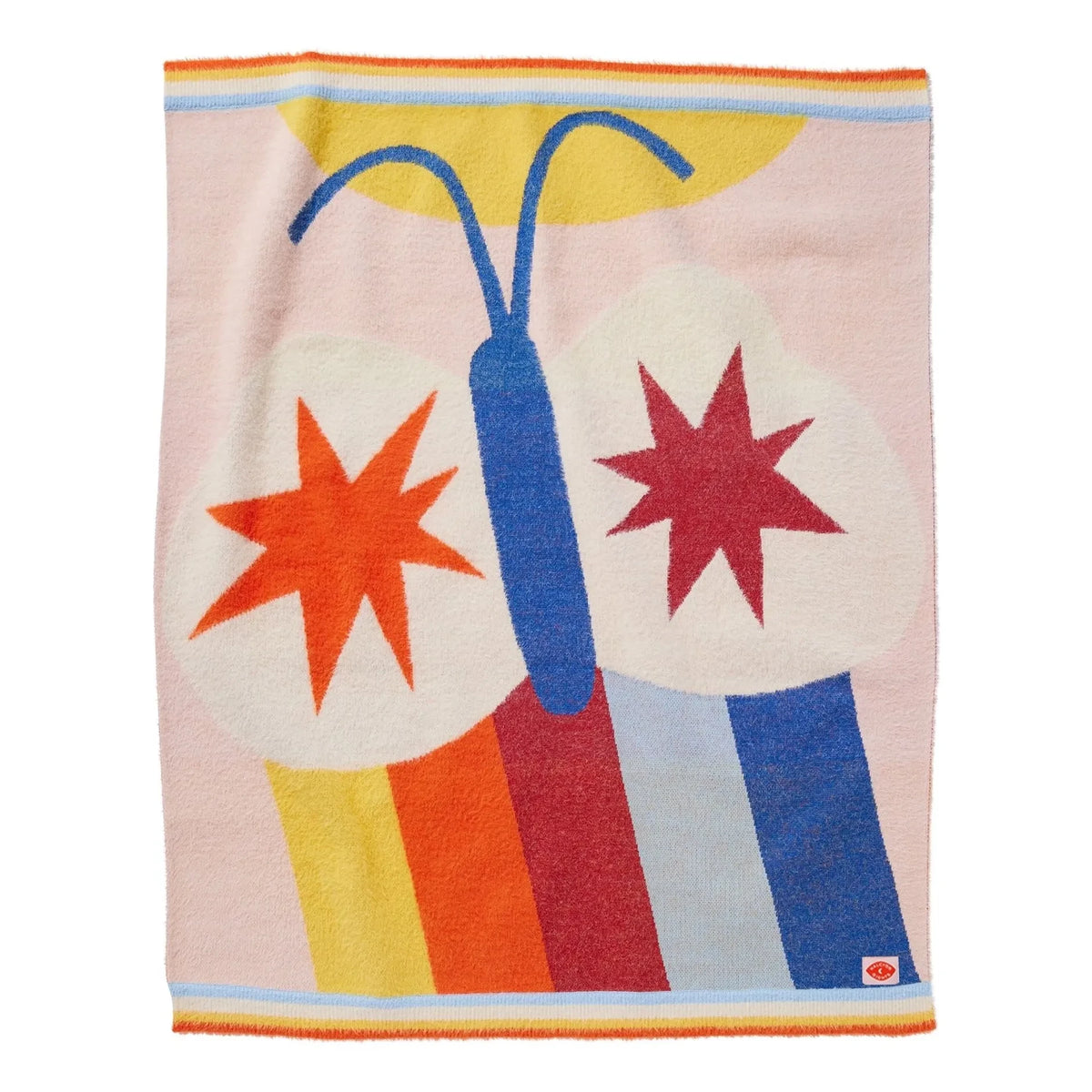 Halcyon Nights - Butterfly Blanket | Pale Pink