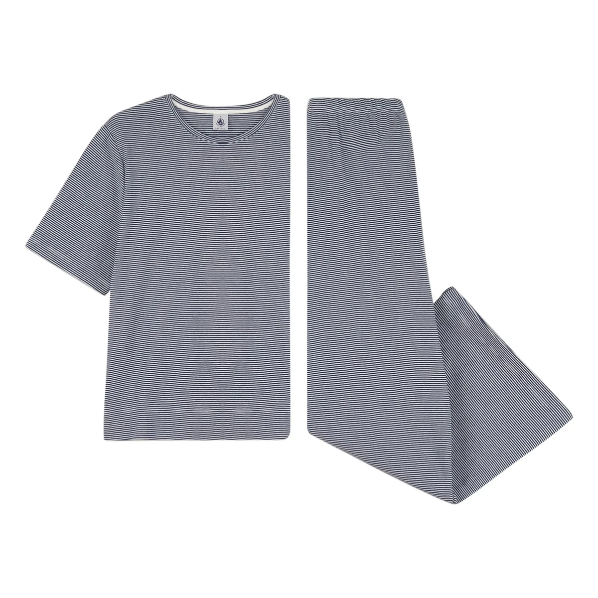 Petit Bateau - Milleraies Pajama Set - Women's Collection | Navy Blue