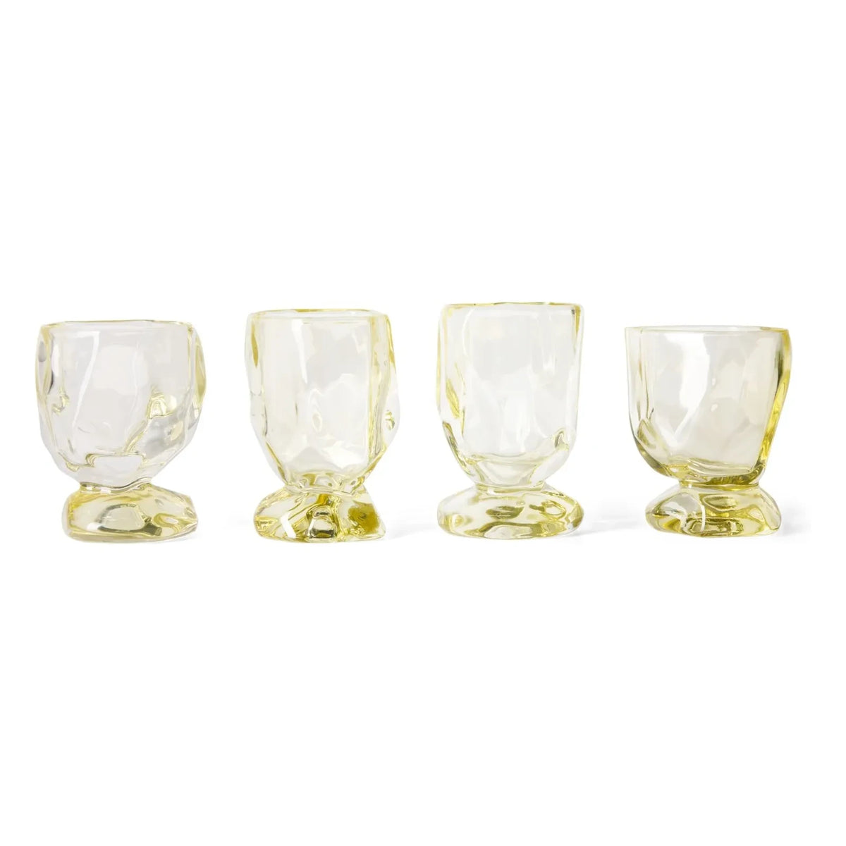 HKliving - Standing glasses, Nienke Sikkema | Yellow