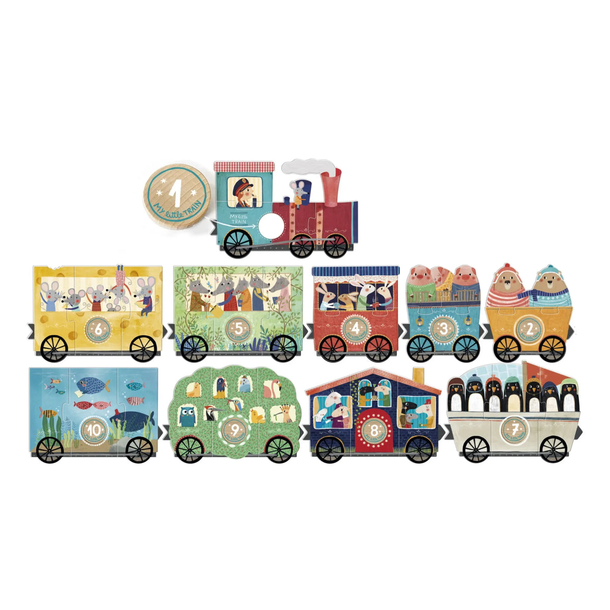 Londji - "My Little Train" Puzzle