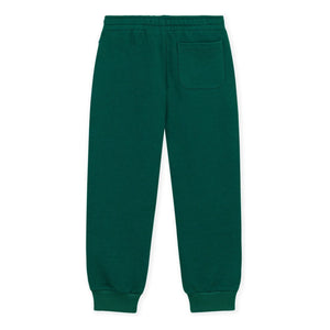 Petit Bateau - Organic cotton jogger pants | Forest Green