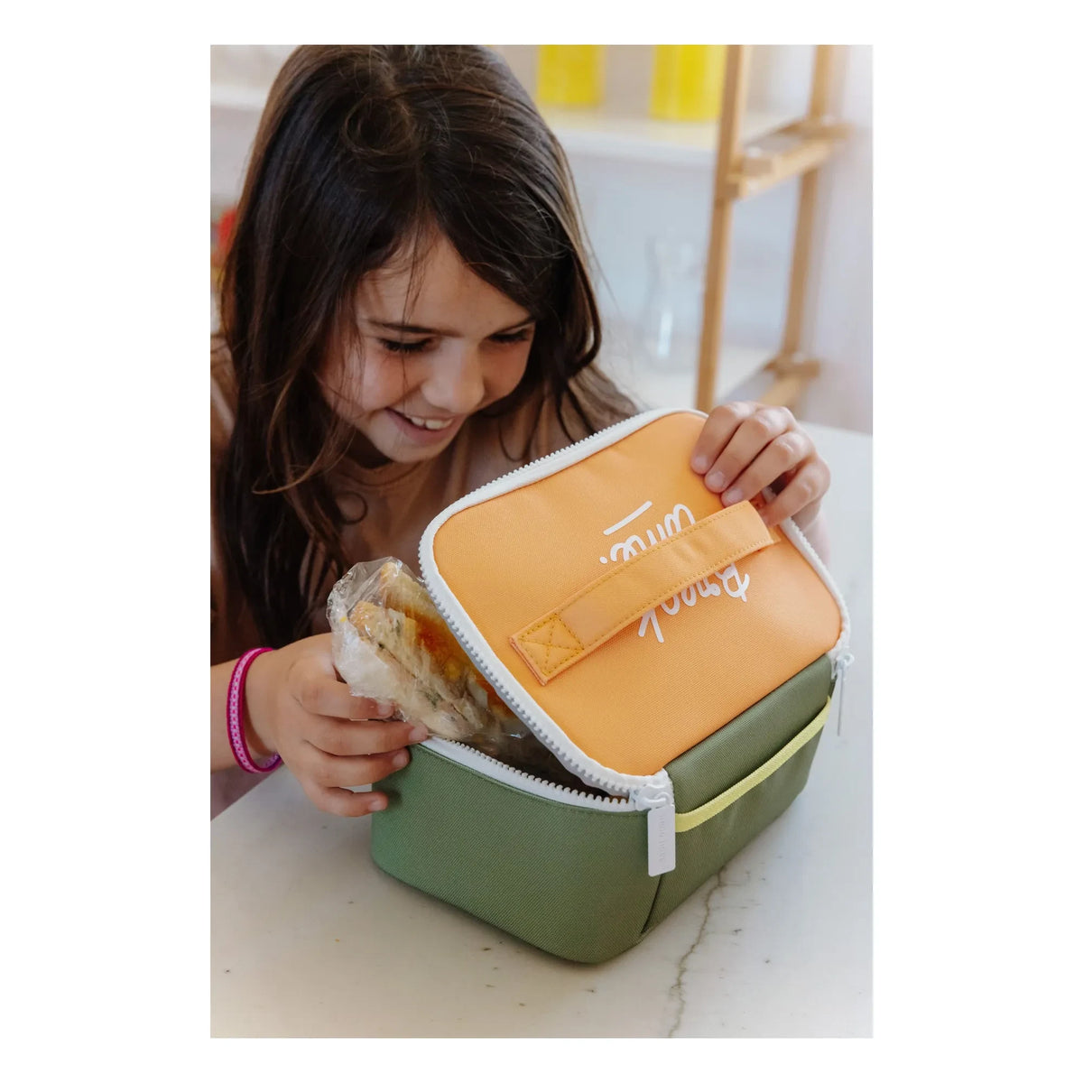 Hello Hossy - Mini Safari Isotherm Lunch Box | Khaki