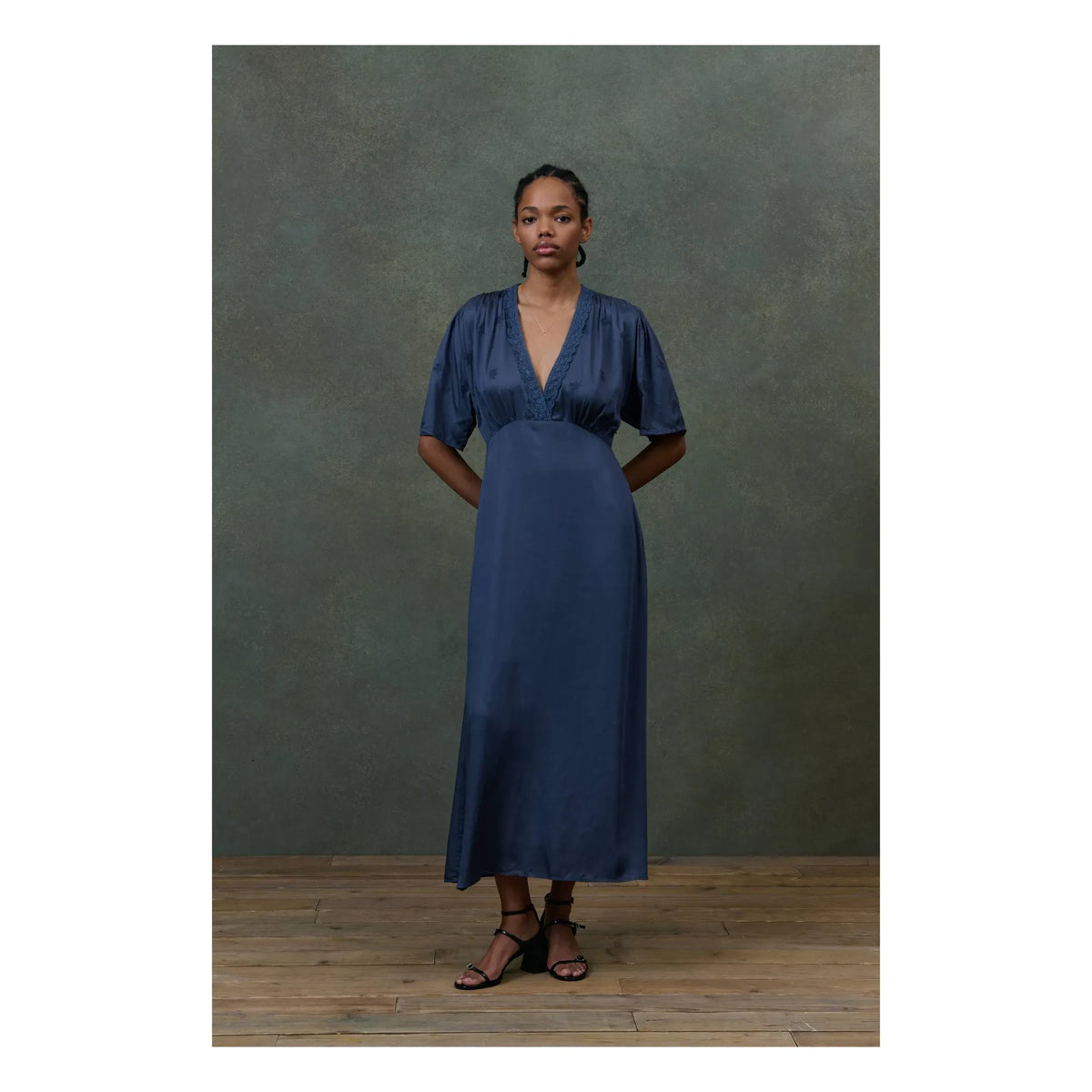 Louise Misha - Lazlai dress - Women's collection | Midnight blue