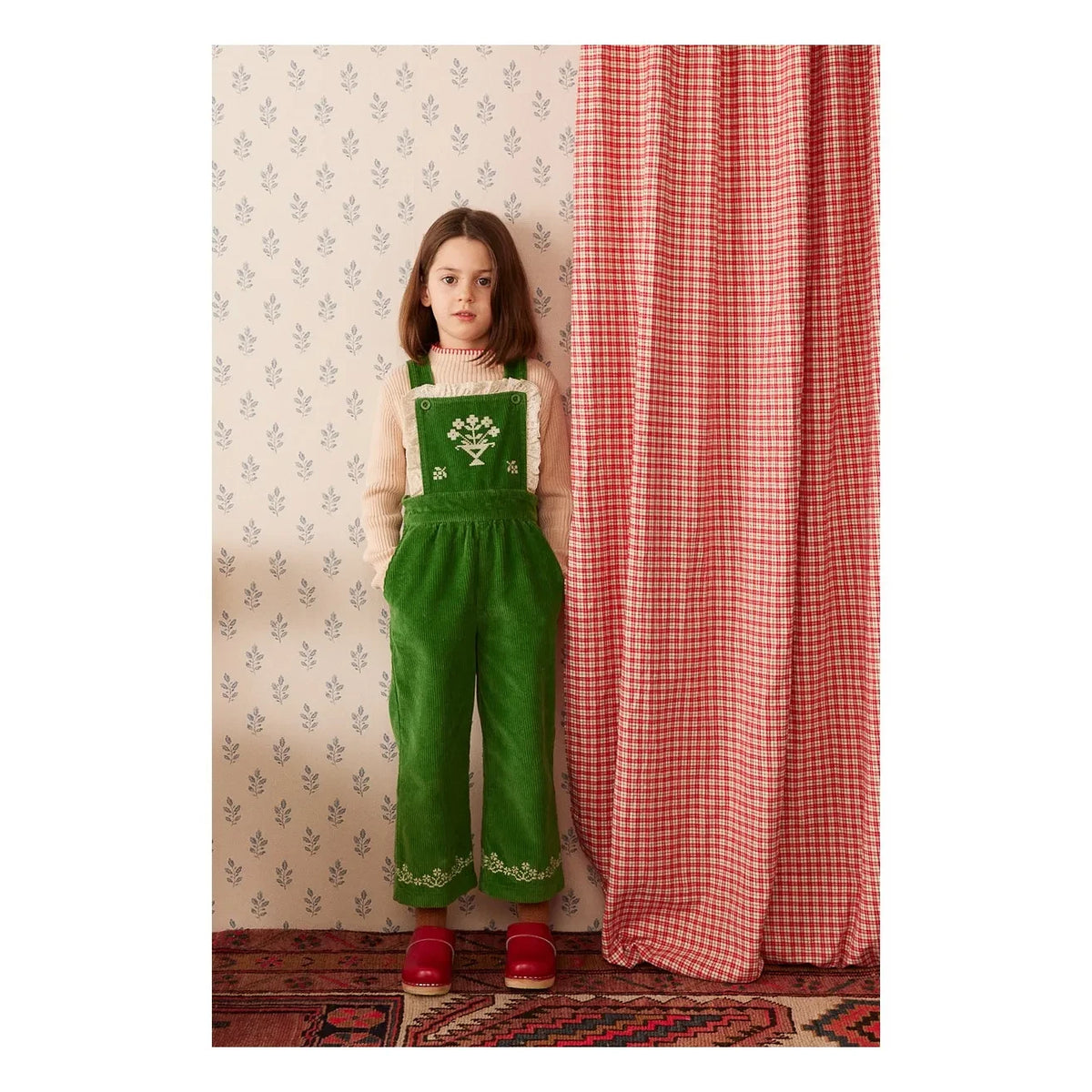 Hello Simone - Missy Fitted Velvet Overall | Green