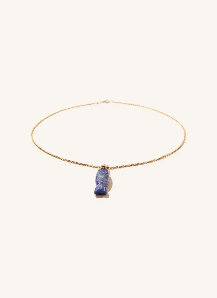 Camille Colette Studio - Isola Lapis Lazuli Necklace | Multi-Colored