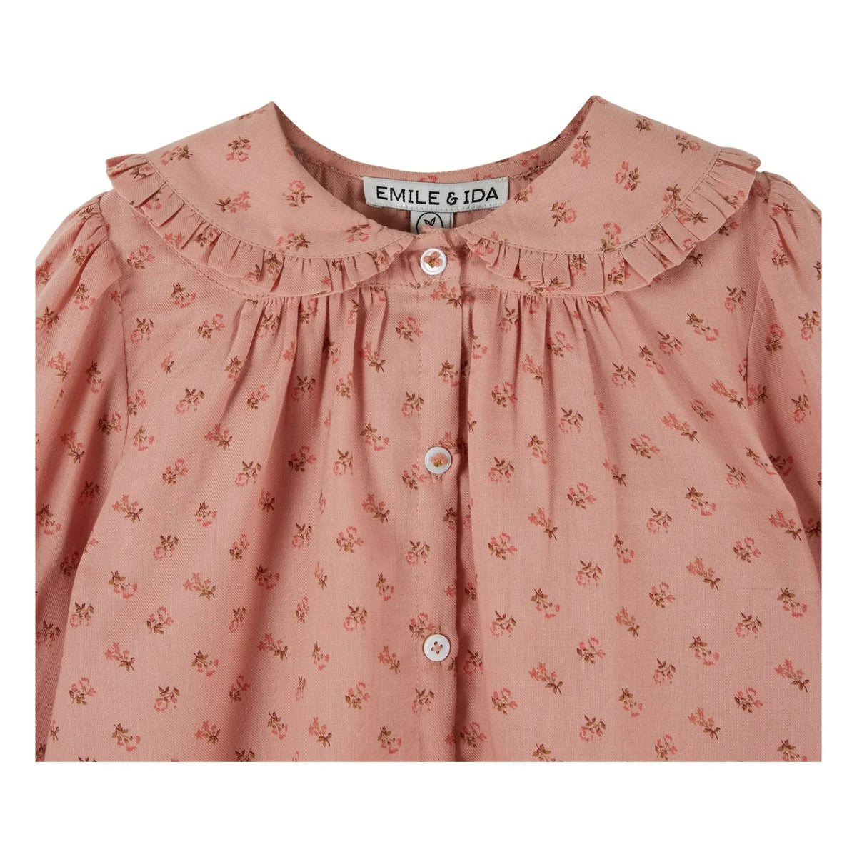 Emile et Ida - Organic cotton blouse | Pink