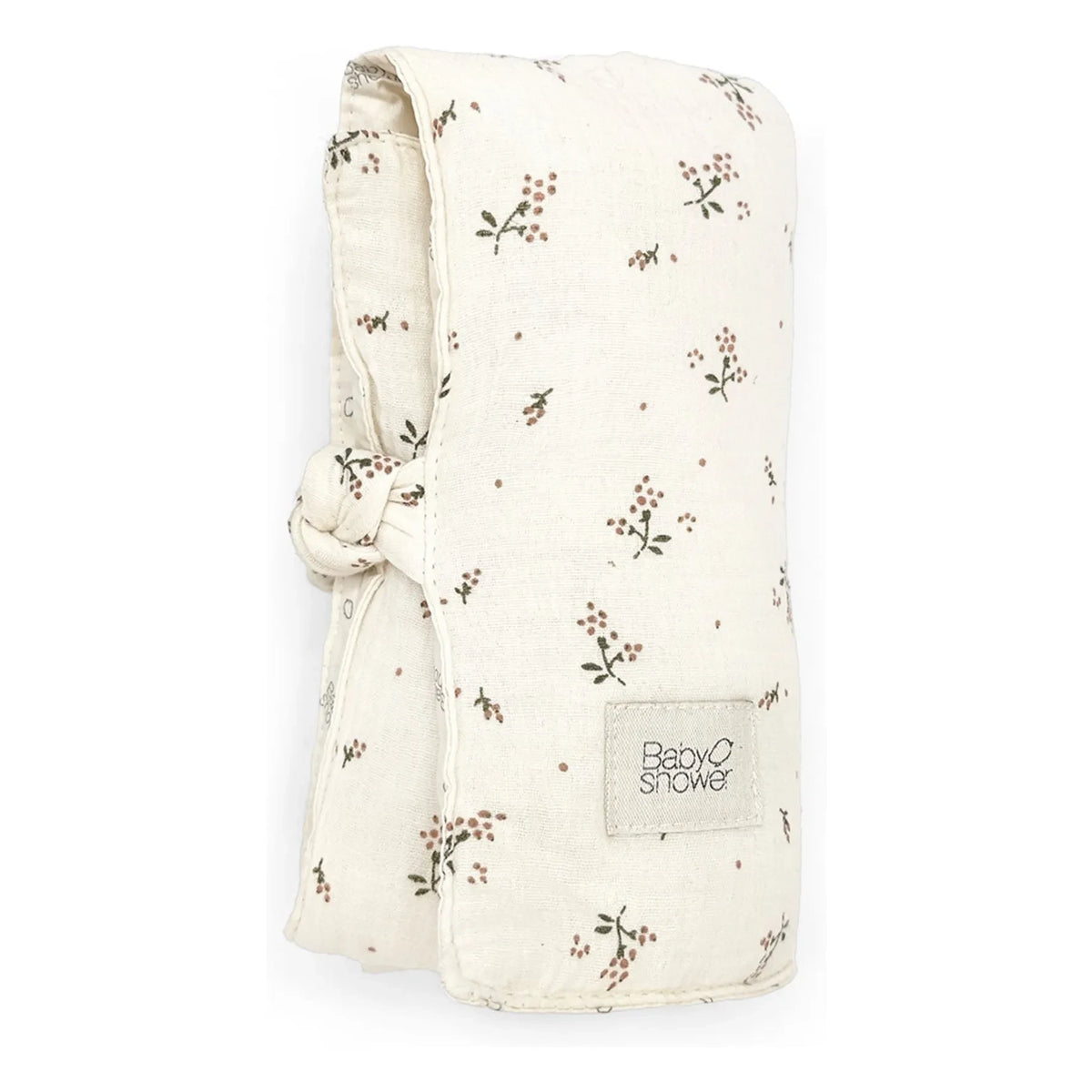 Babyshower - Knot Roseberry travel changing mat | Ecru