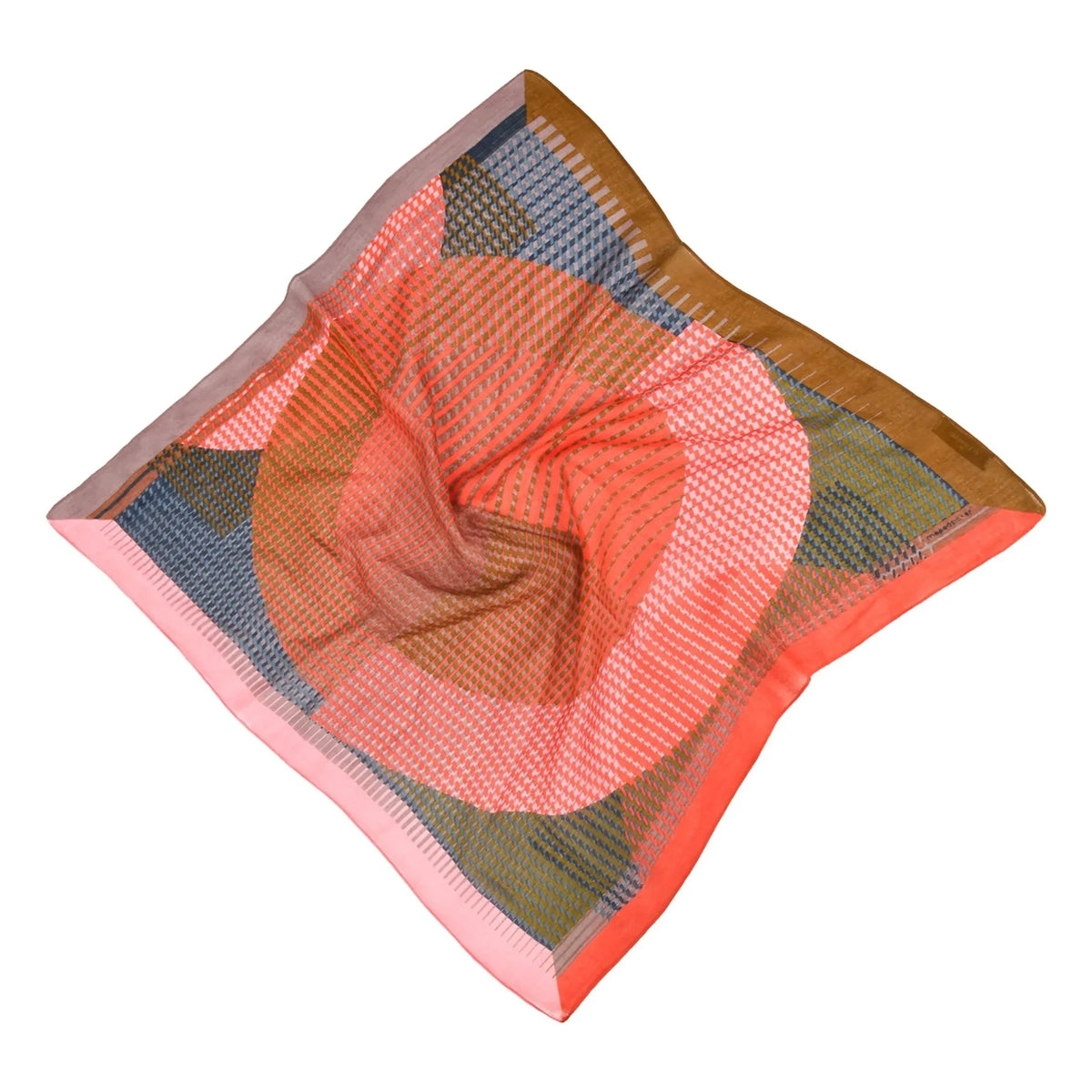 Mapoésie - Op Cotton Scarf | Coral