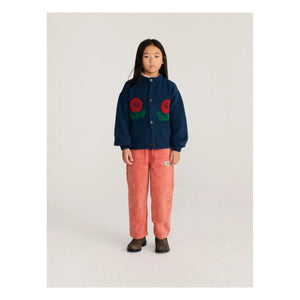 Bobo Choses - Floral Cardigan | Dark Blue