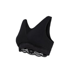 Carriwell Crossover Sleeping + Nursing Bra - Black-Nursing Bras-Black-Extra Large | Natural Baby Shower