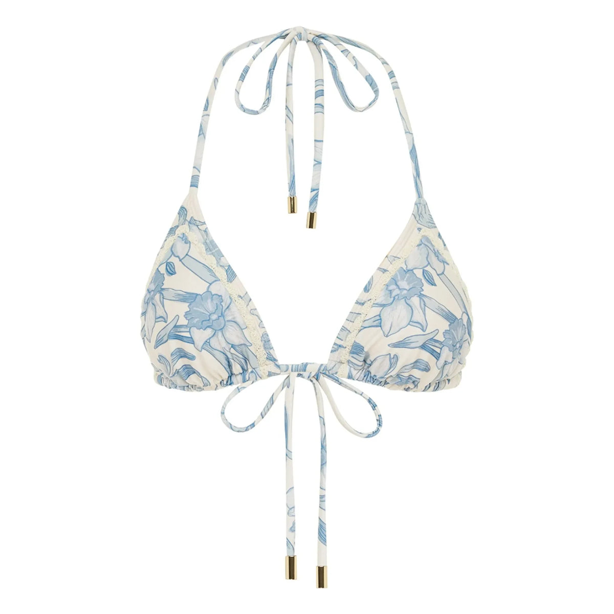 Peony - Daffodil Jersey Top Made from Recycled Fibers | Blue