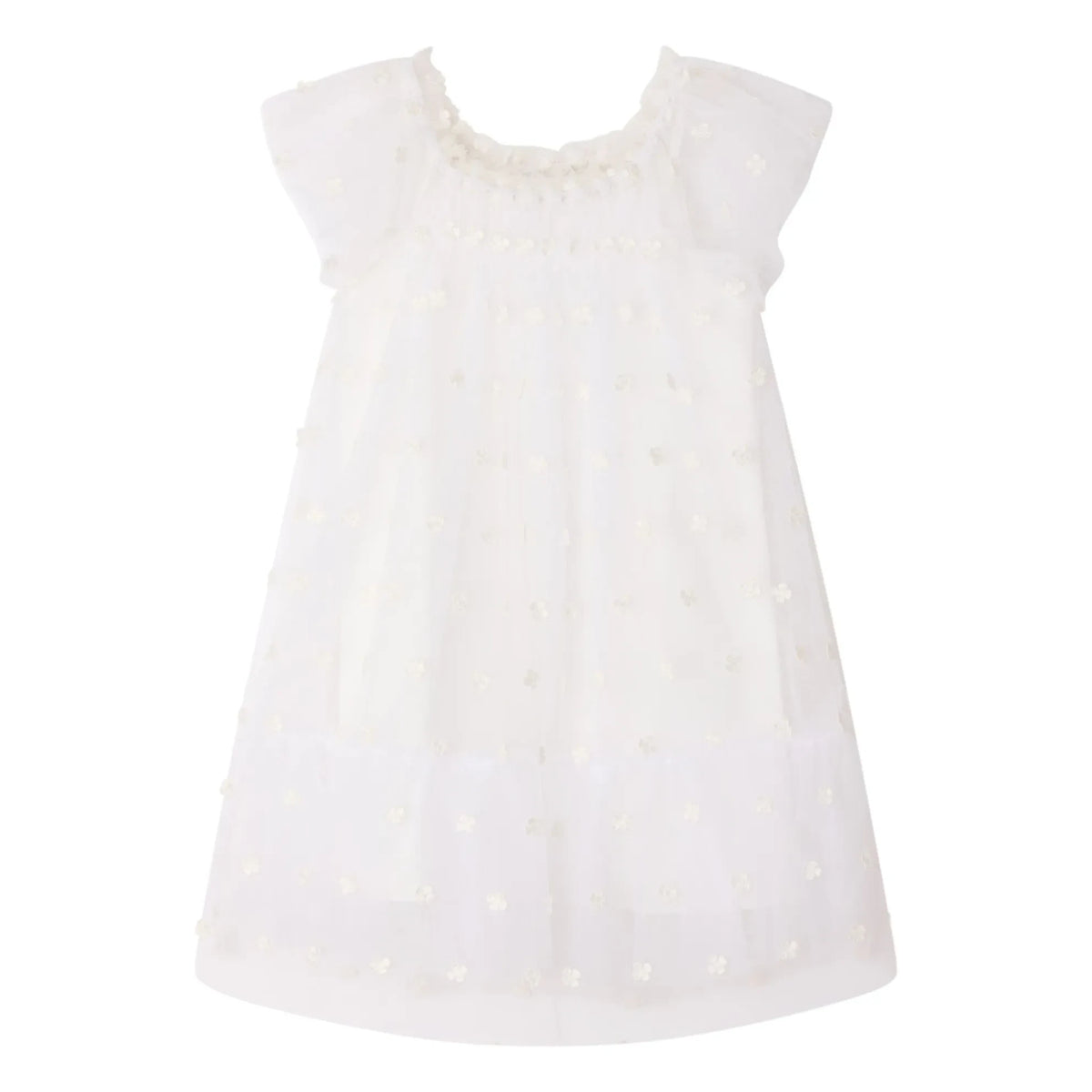 Bonpoint - Lisabeth Tulle Dress | White