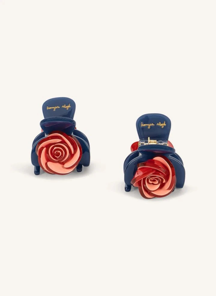 Konges Sløjd - Set of 2 Pink Clips | Blue