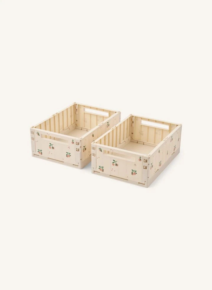 Liewood - Weston Foldable Case - Set of 2 | Peach/Seashell