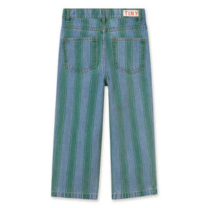 Tinycottons - Striped Denim | Green