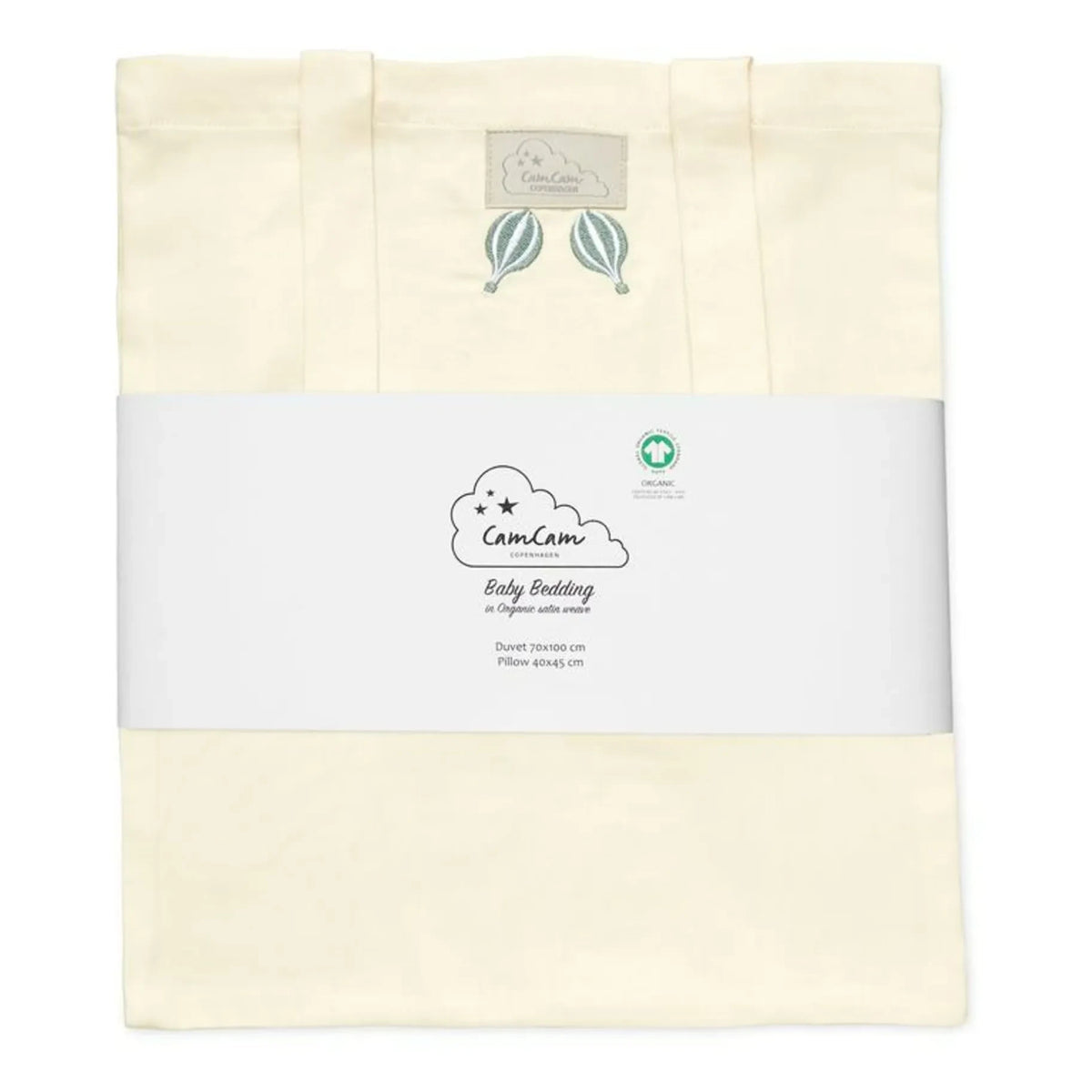 Cam Cam - Dreamland Embroidered Duvet Cover Set | Light Blue
