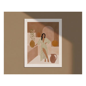 Carla Llanos - Holiday Poster