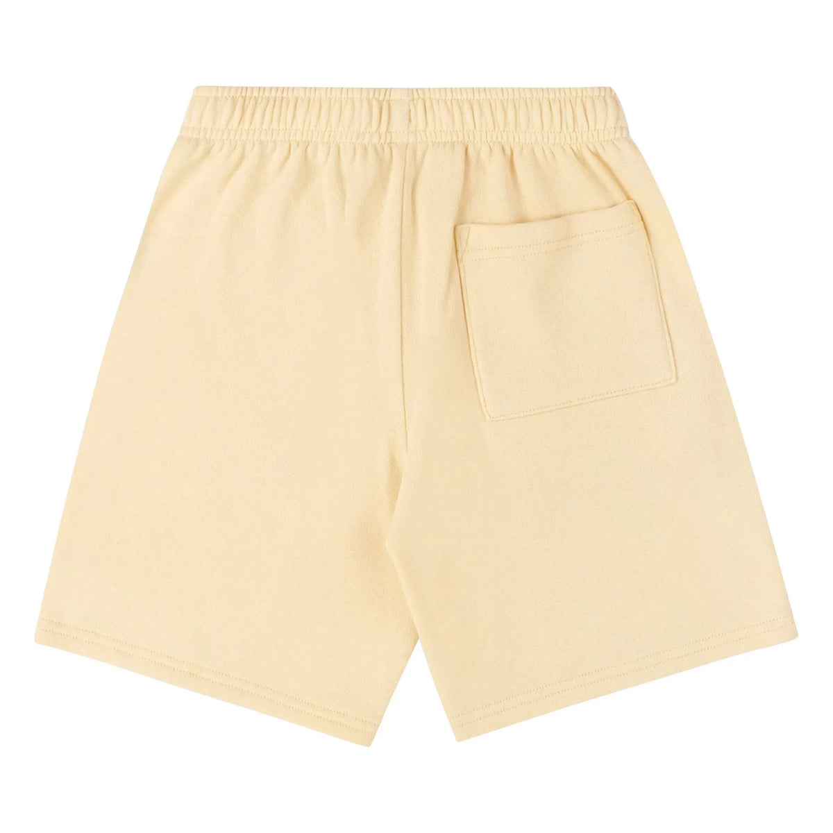 Sporty & Rich - Jogger Classic Logo Shorts | Pale Yellow