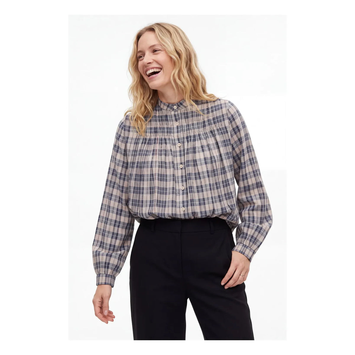 Virginie de Vinster - Pierre Silk and Linen Blouse | Mavi